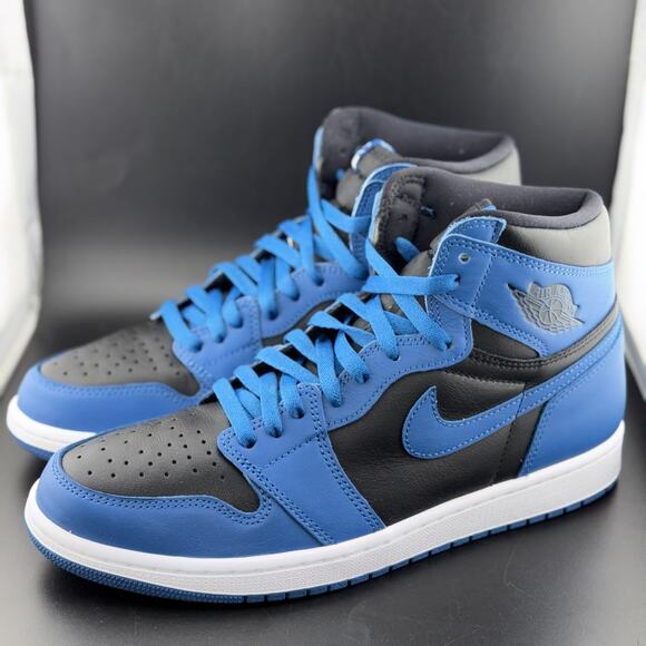 Jordan 1 Retro High OG Dark Marina Blue - Picture 2 of 5